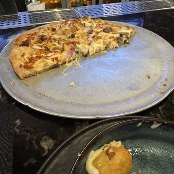 Brickstones Kitchen & Bar - Mushroom pizza sooo goood! - American Near Me - Washington, DC, District of Columbia