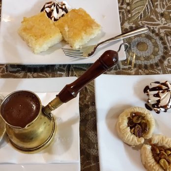 Chef Abod Cafe & Catering - Turkish coffee along with dessert. - Middle Eastern Near Me - Halifax, Nova Scotia Chef Abod Cafe & Catering - Turkish coffee along with dessert. - Middle Eastern Near Me - Halifax, Nova Scotia