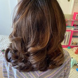Love how Sonia fixed my hair