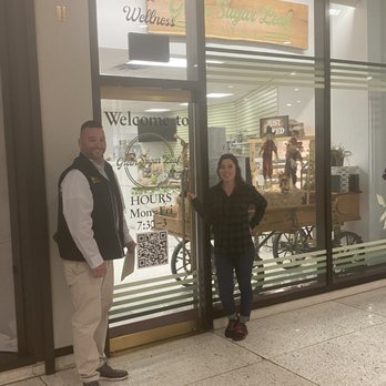 Green Sugar Leaf Farms - two people standing in front of a store - Coffee & Tea Near Me - Albany, New York Green Sugar Leaf Farms - two people standing in front of a store - Coffee & Tea Near Me - Albany, New York