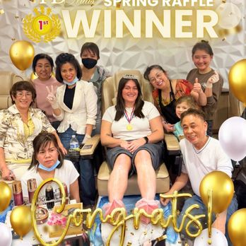TD Nails - TD Nails Spring Raffle First Place Winner - Nail Salons Near Me - Mill Creek, Washington
