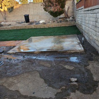 Ceron Landscaping - Cleared off concrete slab. - Tree Services Near Me Ceron Landscaping - Cleared off concrete slab. - Tree Services Near Me