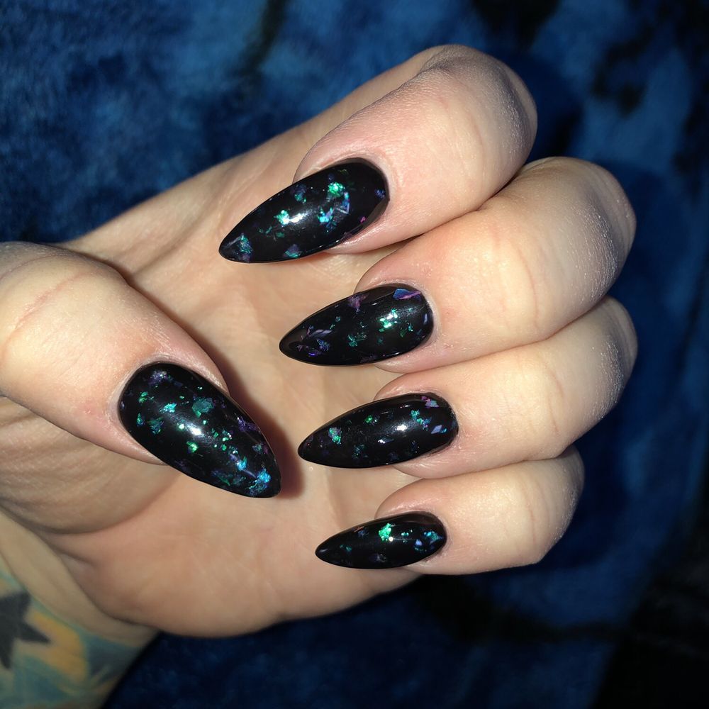 Vida Nails & Spa - Ether flake nails, I feel like a beautiful peacock - Nail Salons Near Me - Warwick, Rhode Island Vida Nails & Spa - Ether flake nails, I feel like a beautiful peacock - Nail Salons Near Me - Warwick, Rhode Island
