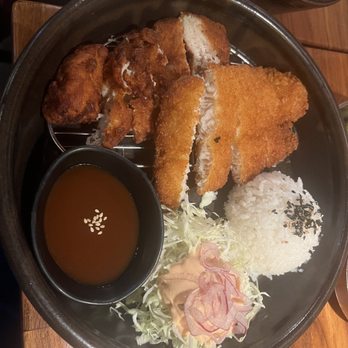 Jin Cook - Combo cutlet - Chicken and Fish - Korean Near Me - Buena Park, California