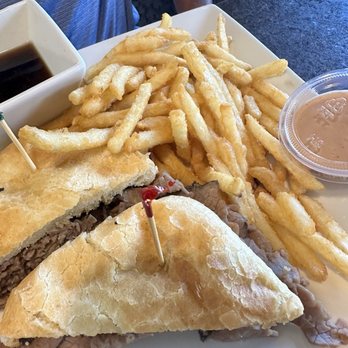 Hug Hes - Beef Dip and fries. - New American Near Me - North Ogden, Utah