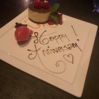Scarpetta - Rod, our server, heard our comment about our anniversary! Amazing service and DELICIOUS dessert. - Italian Near Me - Las Vegas, Nevada
