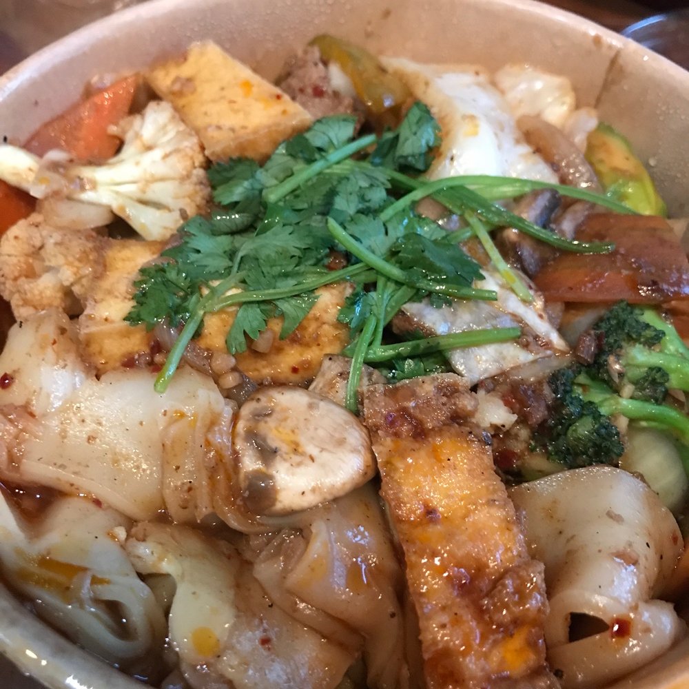 Spicy Rice Noodles with Pork and Tofu Spicy Rice Noodles with Pork and Tofu
