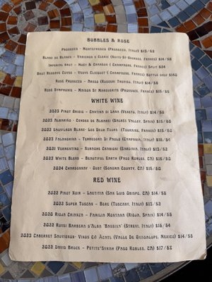 Menu photo 1 Belle Cora San Francisco, CA