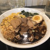 Photo of RakiRaki Ramen & Tsukemen - San Diego, CA, United States. Black Edition Ramen