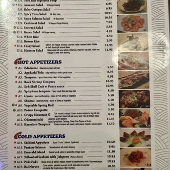 Bai Sushi - Menu - Sushi Bars Near Me - Astoria, New York