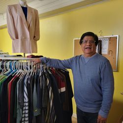 Franklin Circle Christian Church - Our clothing closet volunteers where people can shop for free!