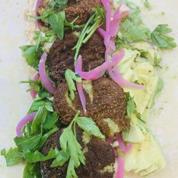 Avocado Falafel Wrap