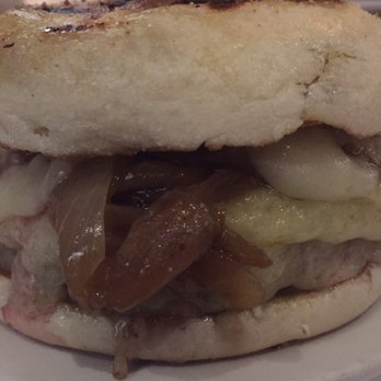 Le Rivage - French onion soup burger - French Near Me - New York, New York Le Rivage - French onion soup burger - French Near Me - New York, New York