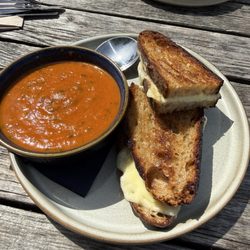 Old Hall Inn - Soup and toastie