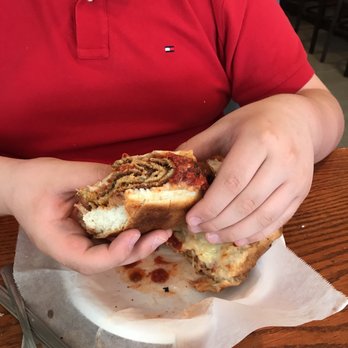 J  Palmieri Pizzeria & Pub - Eggplant Parm grinder!! - Pizza Near Me - Johnston, Rhode Island