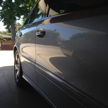 Dent Pro Mobile - Before Sean's work. (2005 Mercedes E500.) - Body Shops Near Me