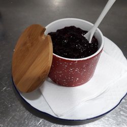 Cafe Julia - Tarta de queso con arándanos