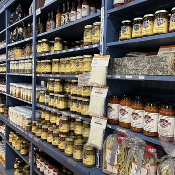 Owens Meats - Just a portion of the long wall of related groceries of ingredients, sauces and dried goods - Meat Shops Near Me - Cle Elum, Washington Owens Meats - Just a portion of the long wall of related groceries of ingredients, sauces and dried goods - Meat Shops Near Me - Cle Elum, Washington