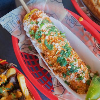 Dirt Dog - Tapatio Corn - Hot Dogs Near Me - Long Beach, California Dirt Dog - Tapatio Corn - Hot Dogs Near Me - Long Beach, California