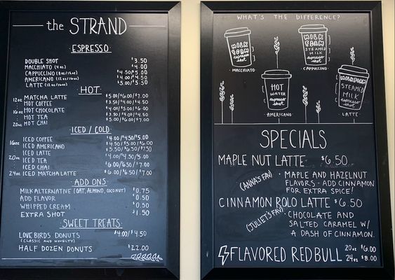 Menu photo 1 The Strand York, ME