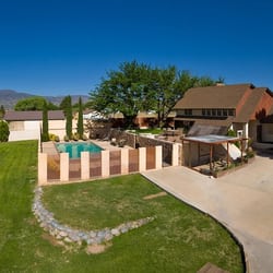 A great overview of our lush 1.5 acre property!