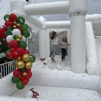 Jumps for Joy - Have some winter magic add the Snow machine rental! - Bounce House Rentals Near Me Jumps for Joy - Have some winter magic add the Snow machine rental! - Bounce House Rentals Near Me