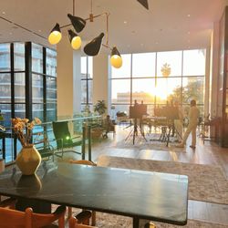 Bar area