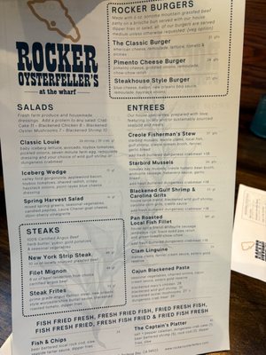 Menu photo 8 Rocker Oysterfeller's Bodega Bay, CA Menu photo 8 Rocker Oysterfeller's Bodega Bay, CA