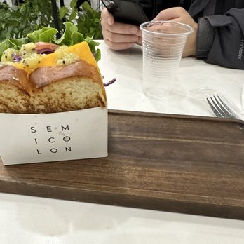Semicolon Cafe - S.O.S Sandwich - Coffee & Tea Near Me - New York, New York Semicolon Cafe - S.O.S Sandwich - Coffee & Tea Near Me - New York, New York