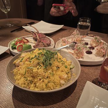 Buddakan - Lobster fried rice, monoglian lamb chops, sweet & crispy jumbo shrimp - Chinese Near Me - New York, New York Buddakan - Lobster fried rice, monoglian lamb chops, sweet & crispy jumbo shrimp - Chinese Near Me - New York, New York
