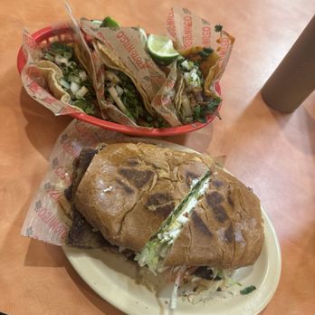 Taquerias Atotonilco - Torta de Milanesa/Taco Al Pastor - Mexican Near Me - Chicago, Illinois