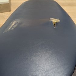 Leslie Azran, DDS - BH Dental - Exam Room 1 chair biting into the back of my legs