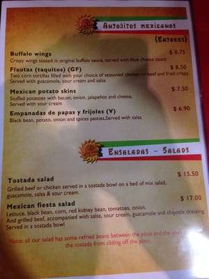 Menu photo 3 El Aguila Brisbane, QLD