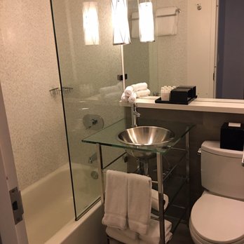 Kimpton Surfcomber Hotel - Smallest bathroom ever!! - Hotels Near Me - Miami Beach, Florida Kimpton Surfcomber Hotel - Smallest bathroom ever!! - Hotels Near Me - Miami Beach, Florida