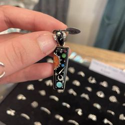 Sky's the Limit - Authentic native made pendant