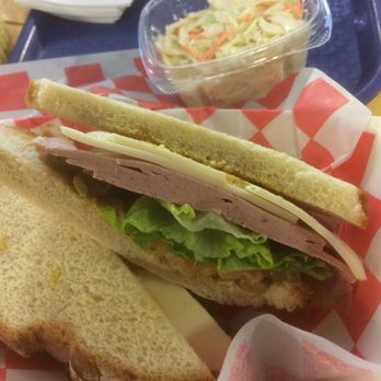 Stone Village Market - Bologna sandwich with coleslaw, $7.99. - Grocery Near Me - Fort Davis, Texas Stone Village Market - Bologna sandwich with coleslaw, $7.99. - Grocery Near Me - Fort Davis, Texas