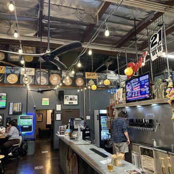 Alosta Brewing Co - Bar well lit - Breweries Near Me - Covina, California