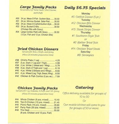 Menu photo 2 Dimba's Chicken & Seafood Lubbock, TX Menu photo 2 Dimba's Chicken & Seafood Lubbock, TX