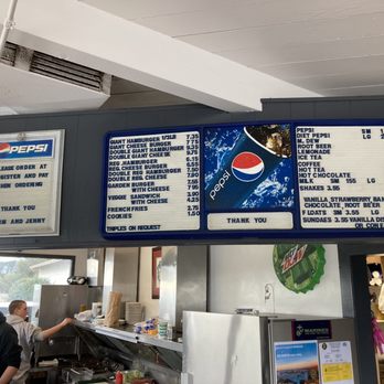 Jenny's Giant Burger - Menu - Burgers Near Me - Fort Bragg, California