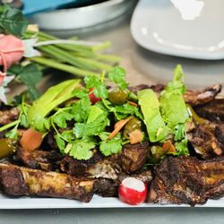 Rosa's Plane Food - Our original recipe juicy and deli Pork Carnitas