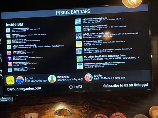 Bayou Beer Garden by null