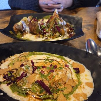 Chai & Kathi Roll Lounge - Dahi bhalla - Comfort Food Near Me - Indianapolis, Indiana