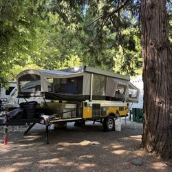 Sierra Skies Rv Park - Our setup in spot #8.