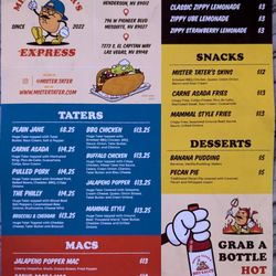 Aces Bar & Grill - Henderson - Menu 9/14/24