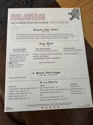 Menu photo 5 Falansai Brooklyn, NY