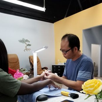 Regen Nails & Spa - Alex beautifying my daughter's nails - Nail Salons Near Me - Corona, California Regen Nails & Spa - Alex beautifying my daughter's nails - Nail Salons Near Me - Corona, California