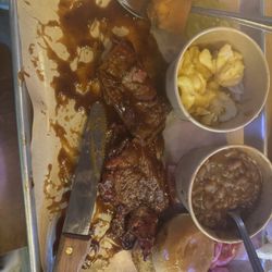 CJ's BBQ - BBQ Tritip and sides. Soooo good.