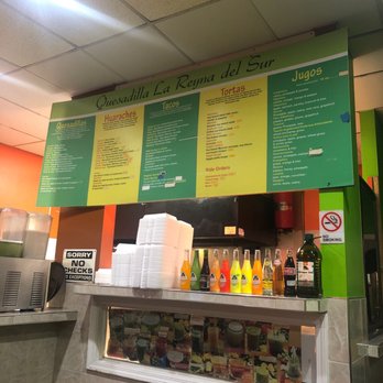 Quesadilla La Reyna Del Sur - Menu 3.2019 - Mexican Near Me - Chicago, Illinois