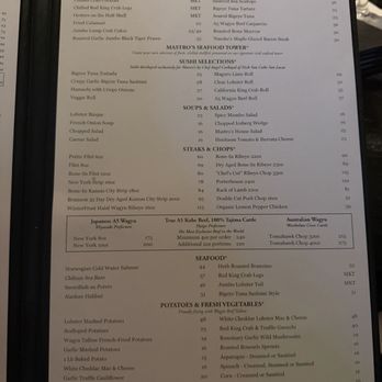 Mastro's Steakhouse - Steakhouses Near Me - Santa Clara, California Mastro's Steakhouse - Steakhouses Near Me - Santa Clara, California