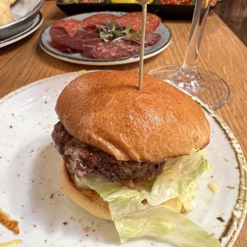 AMBAR Restaurant, Capitol Hill - Mini burger yummmmm - Modern European Near Me - Washington, DC, District of Columbia